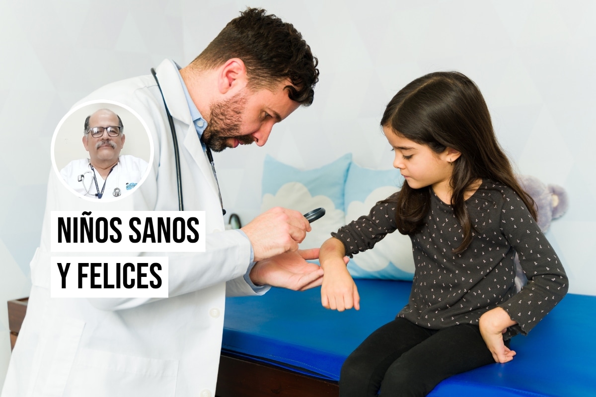 El pediatra Carlos Chacón advierte sobre la relación entre el sistema nervioso y la piel en diversas patologías pediátricas. Foto: Istock.