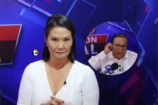 Keiko Fujimori explotó contra Roberto Sánchez por meterse con su familia en pleno debate: “Qué poco hombre es usted”