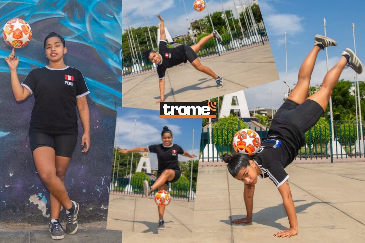 Mishell clasifica a dos mundiales, pero no tiene apoyo para costear su viaje y está realizando rifas buscando fondos. (Entrevista: Isabel Medina / Foto: Allengino Quintana / Trome)