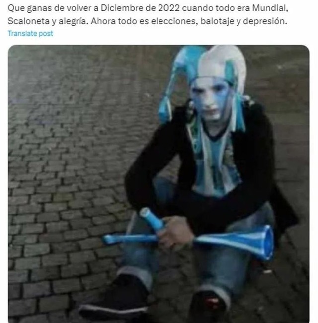 Memes del triunfo de Milei sobre Massa - Balotaje