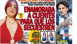 ENAMORABA A CLIENTES PARA QUE LOS SECUESTREN