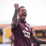 Gianluca Lapadula volvió a anotar con Universitario: Puso el tercer tanto en el triunfo 3-2 sobre Cajamarca | VIDEO
