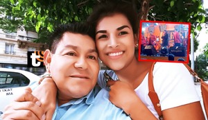 Esposa de Dilbert Aguilar SE QUIEBRA en concierto porque cantante fue internado en UCI: “Sigan apoyándonos”