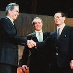 Alberto Fujimori y su triunfo sobre Vargas Llosa