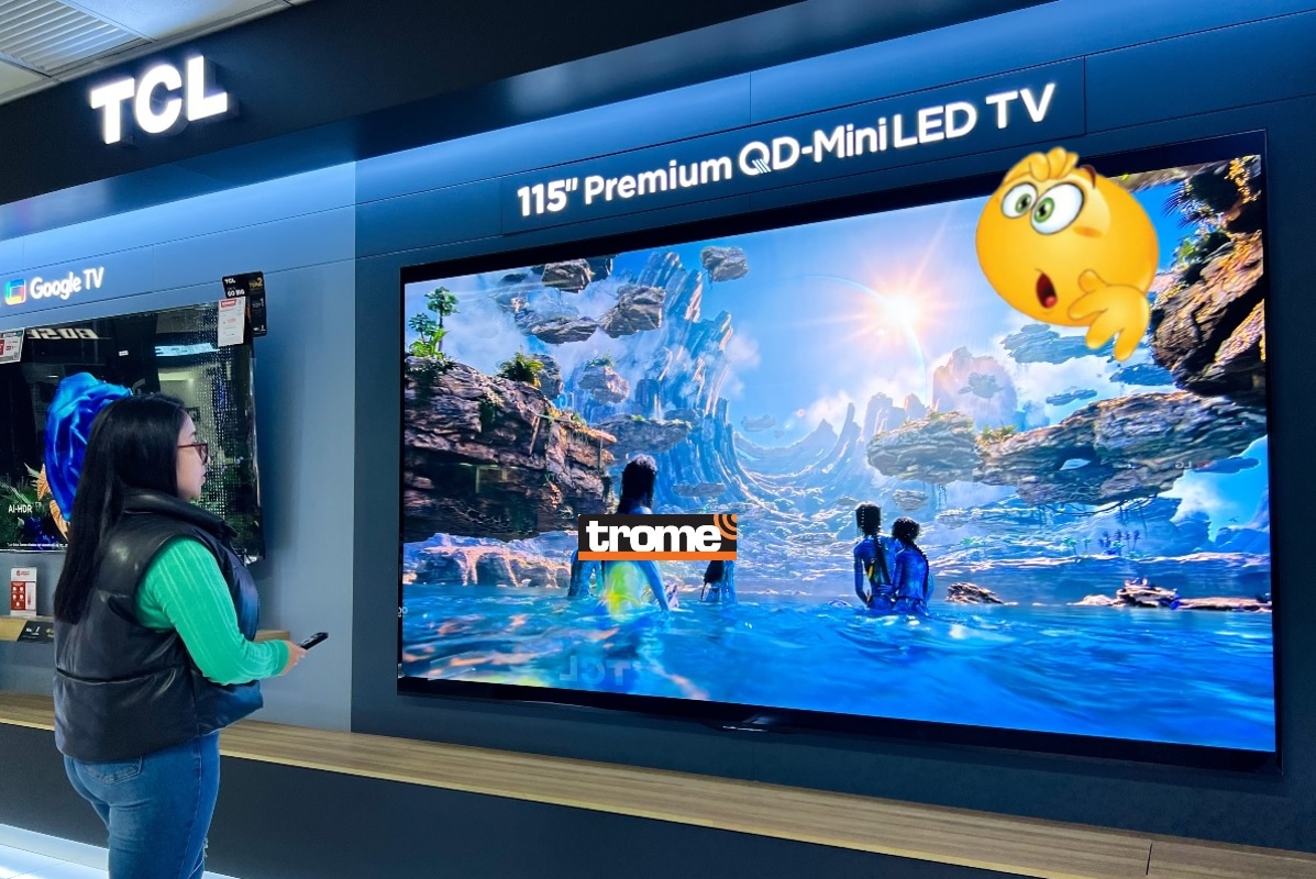 Ingresó al mercado peruano el X955 Max Ultimate, el ‘televisor más grande del mundo', con tecnología premium. (Foto composición: Isabel Medina/TCL/Trome).