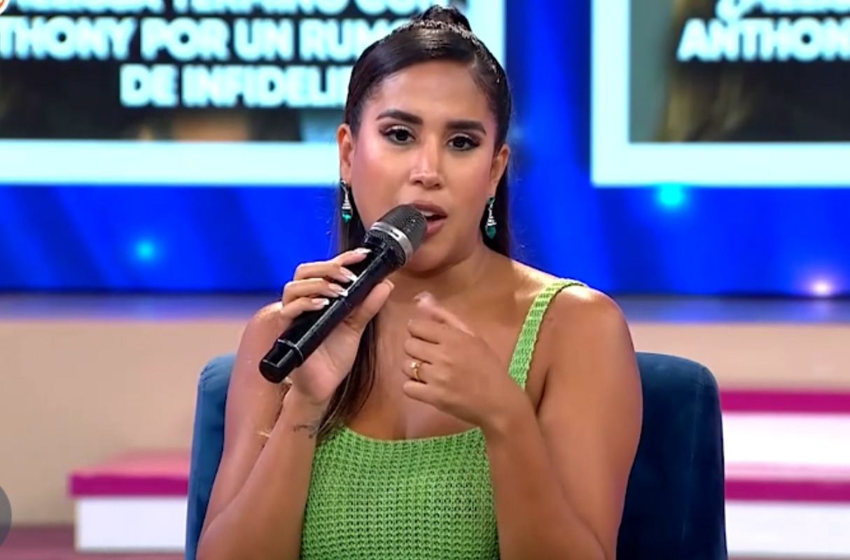 Melissa Paredes. (Foto: Captura de video)