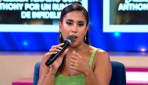 Melissa Paredes se puso mal y tuvo que ir de emergencia a una clínica local