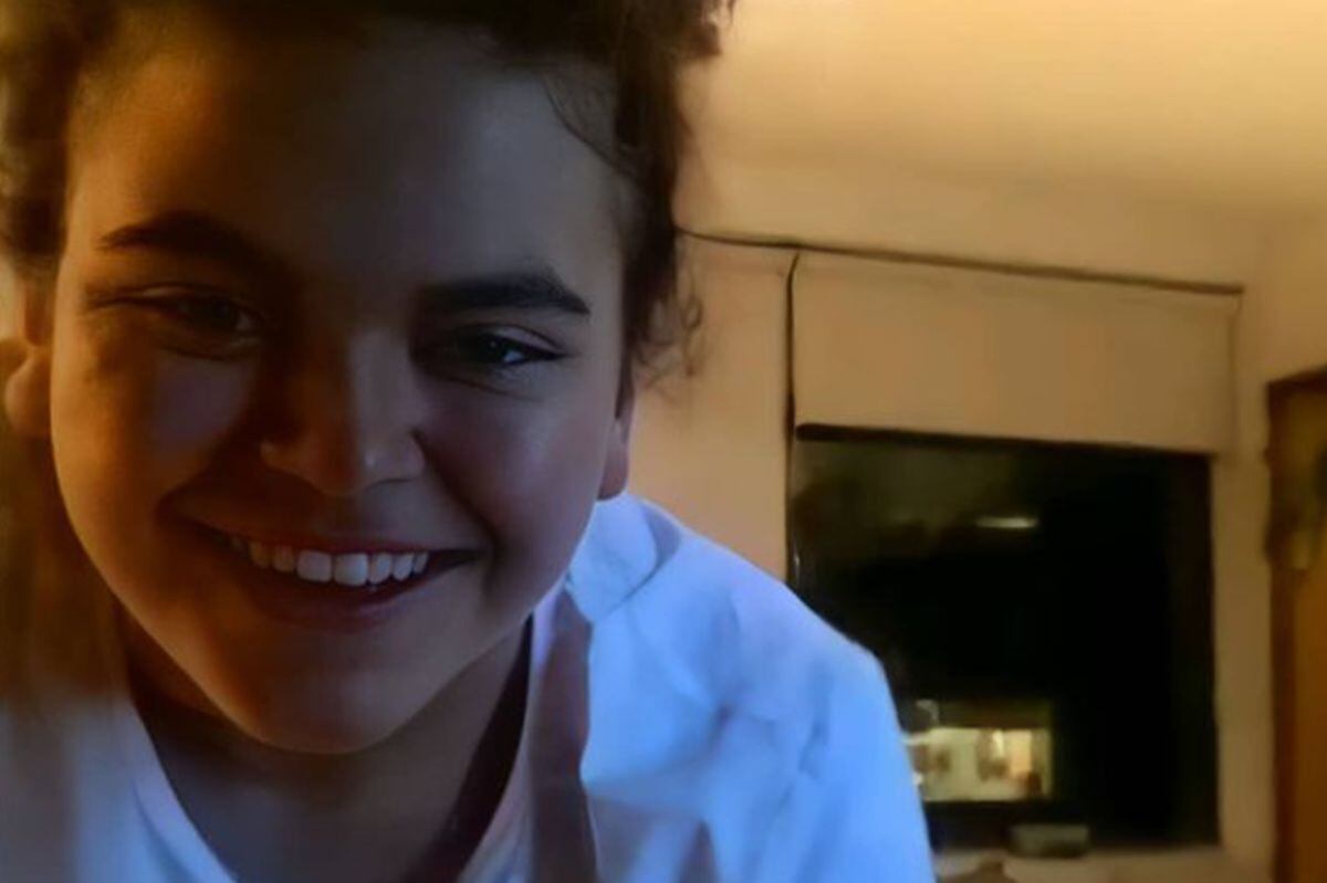 Así fue que comenzó a crecer, pero igual siempre con una gran sonrisa. (Foto: Lucero Mijares / Instagram)