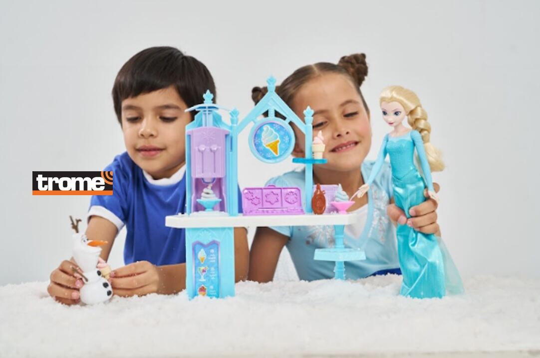 Hay diversidad de juguetes. Además de pensar en algo para divertirlos, procure involucrarse en el juego de sus niños. (Isabel Medina / Disney / Trome).