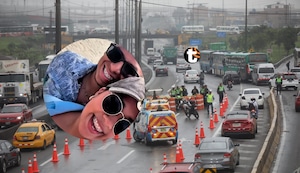 ¡Tragedia en la Vía de Evitamiento! Pareja cayó de moto y murió arrollada por camión cerca del puente Acho