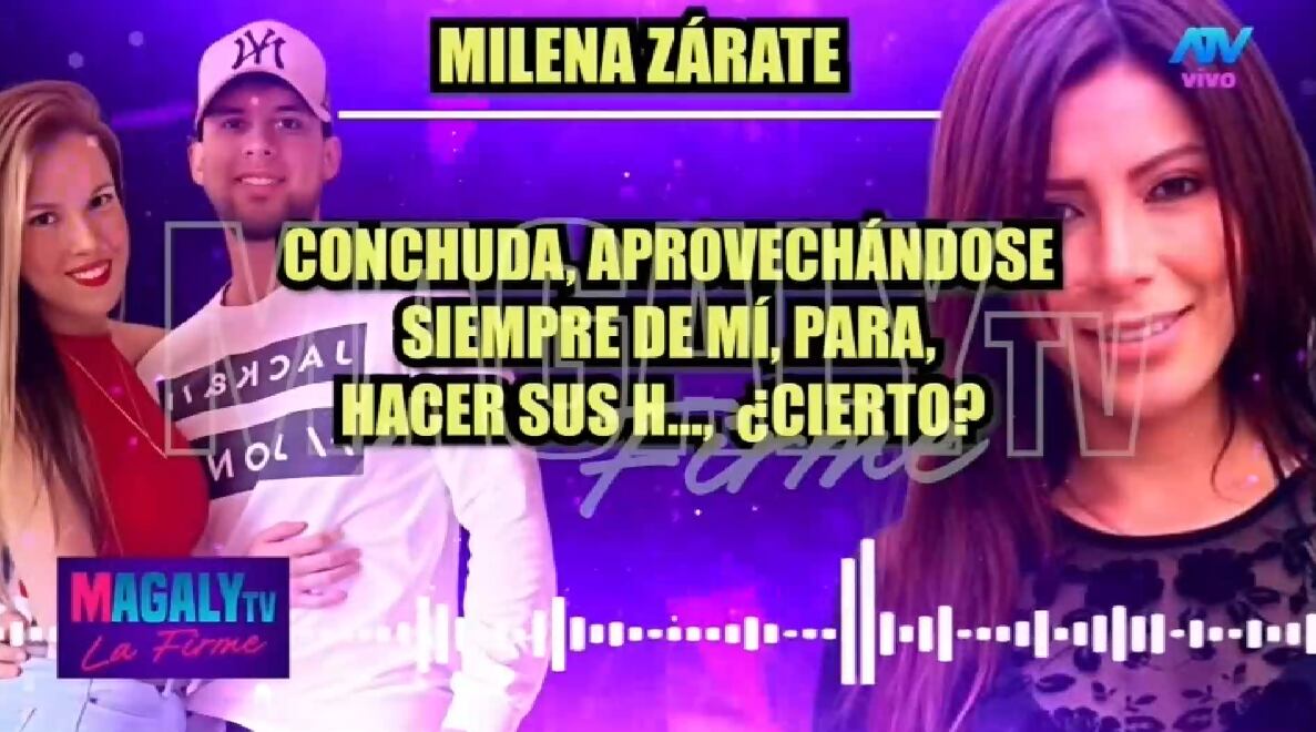Milena Zárate reconoce que fue ella quien se acercó a Greissy Ortega para confrontarla.