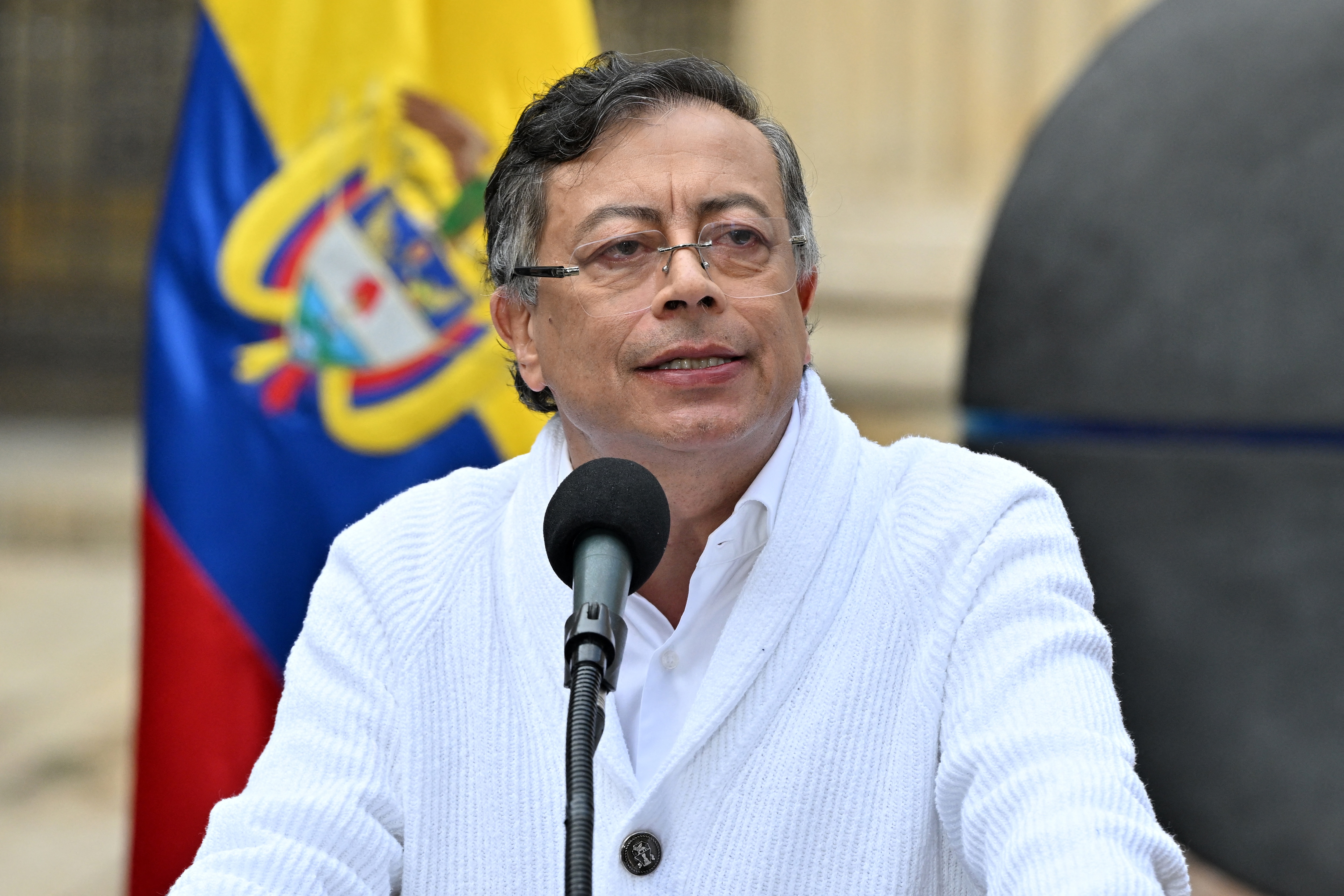 El presidente de Colombia, Gustavo Petro. (Foto de Luis ACOSTA / AFP).