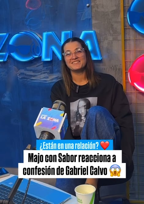 'Majo con sabor' acepta relación con Gabriel Calvo.