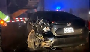 Choque en cadena deja 3 muertos y 14 heridos en Huaral: Neblina produjo terrible accidente