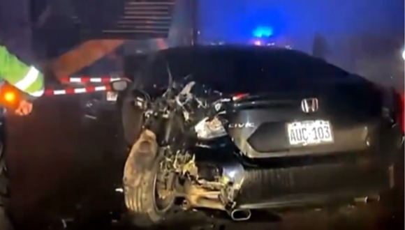 Accidente público genera congestionamiento en la Panamericana Norte