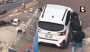 Asalto en banco fue de película: Le robaron 20 mil soles que había retirado minutos antes de agencia