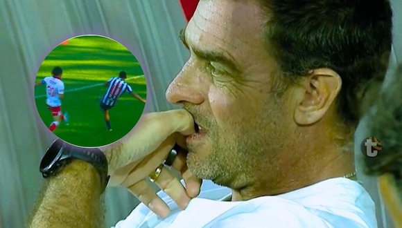 Sergio Peña y la indicación de Pablo Guede que se hizo viral tras la derrota de Alianza Lima ante Unión de Santa Fe. (Video: ESPN / Foto: Alianza Lima)