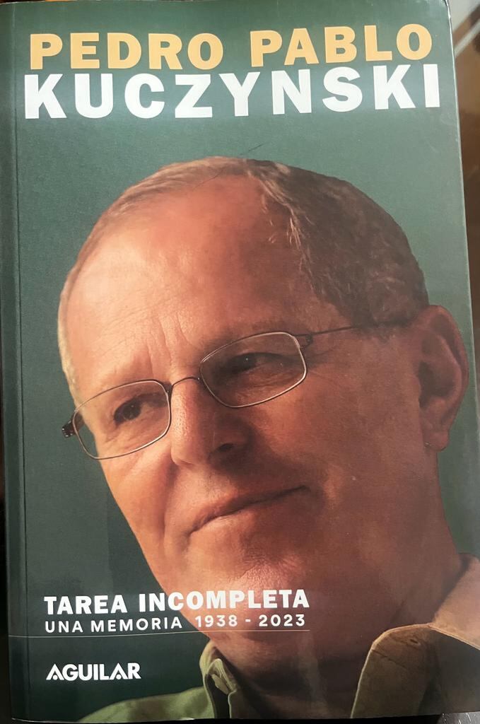 'Tarea incompleta', el nuevo libro de PPK.