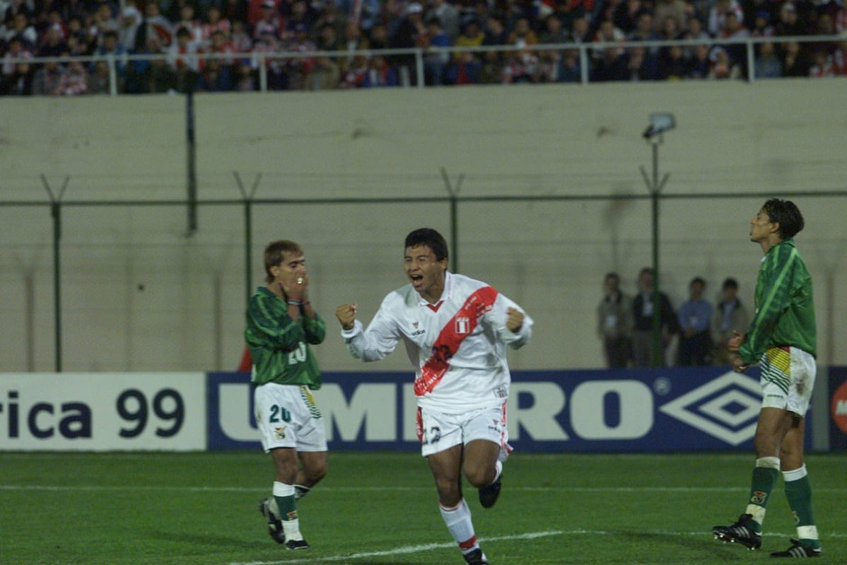 El 2 de julio de 1999, en un partido válido por la Copa América jugada en Paraguay, nuestra selección derrotó 1-0 a Bolivia gracias al tanto anotado por Ysrael Zuñiga (Foto GEC Archivo Histórico).
