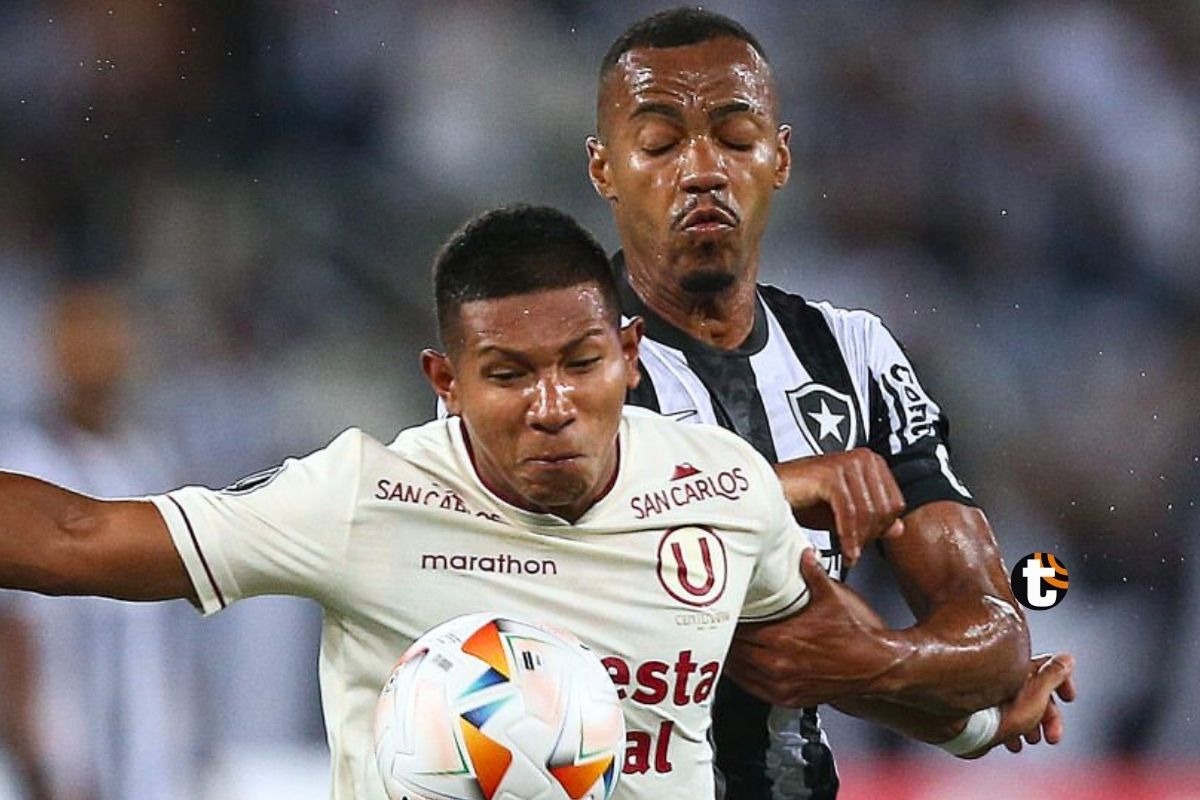 Universitario enfrentó a Botafogo en Río de Janiero (Foto: AP)