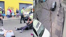 ¡Los corretearon a balazos! Tres extorsionadores acaban heridos y terminan llorando: “¡Au! Me has matado”