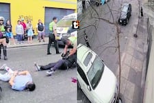 Barrios Altos: Tres extorsionadores acaban heridos a balazos y terminan llorando: “¡Au! Me has matado”