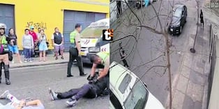 Barrios Altos: Tres extorsionadores acaban heridos a balazos y terminan llorando: “¡Au! Me has matado”