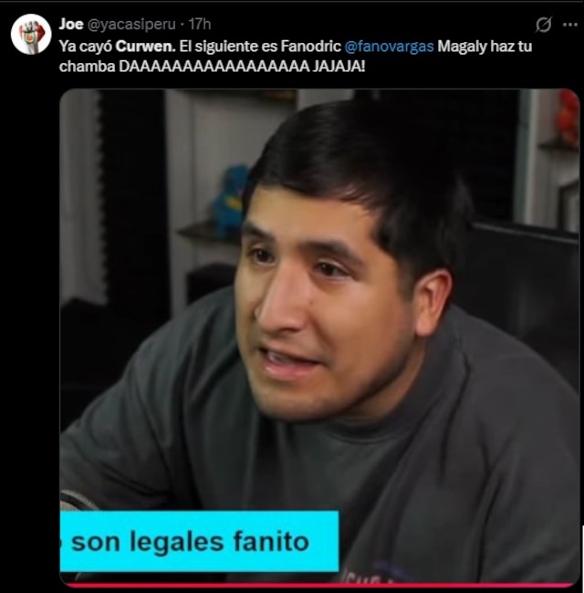 Memes del ampay a la novia de Curwen inundaron las redes sociales. (Twitter)