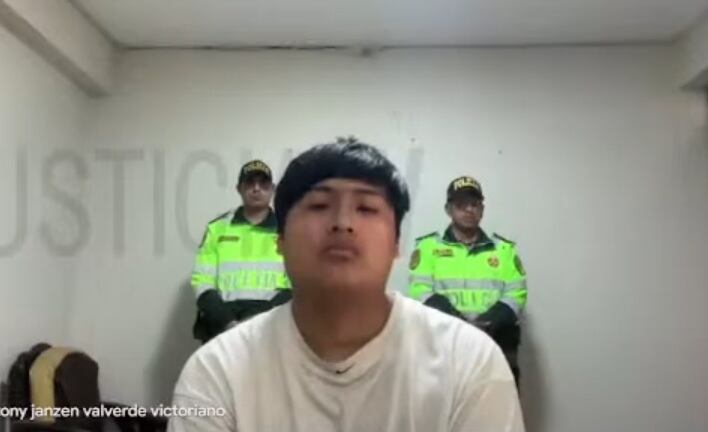 Poder Judicial dictó prisión preventiva contra 'Pequeño J'. (Justicia Tv)