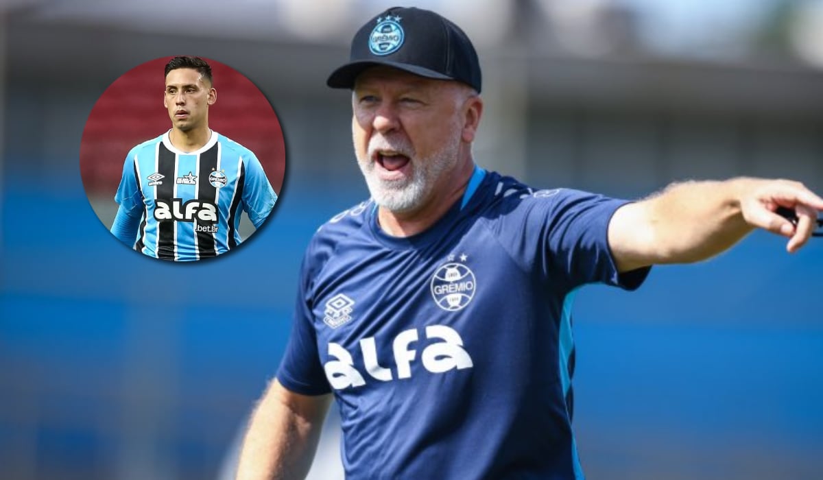 Mano Menezes dirigió a Erick Noriega en Gremio. (Foto: AFP)