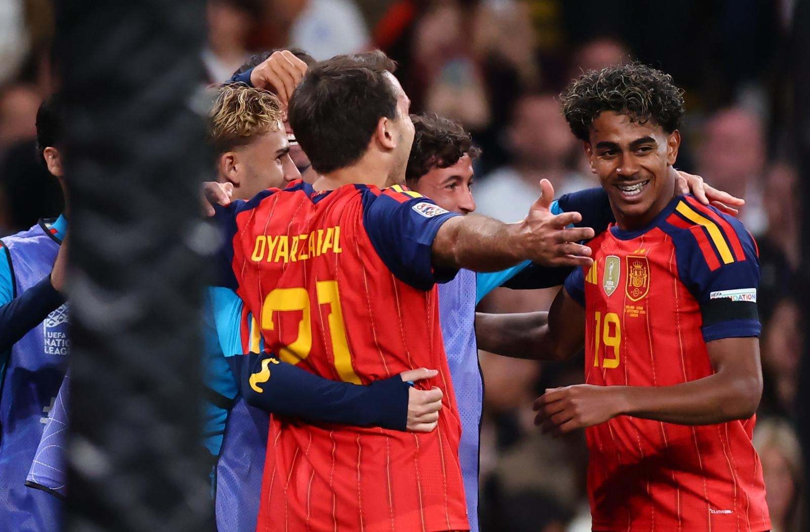 Seleción de España se rebeló a verse derrotada ante Inglaterra (Foto: EFE)