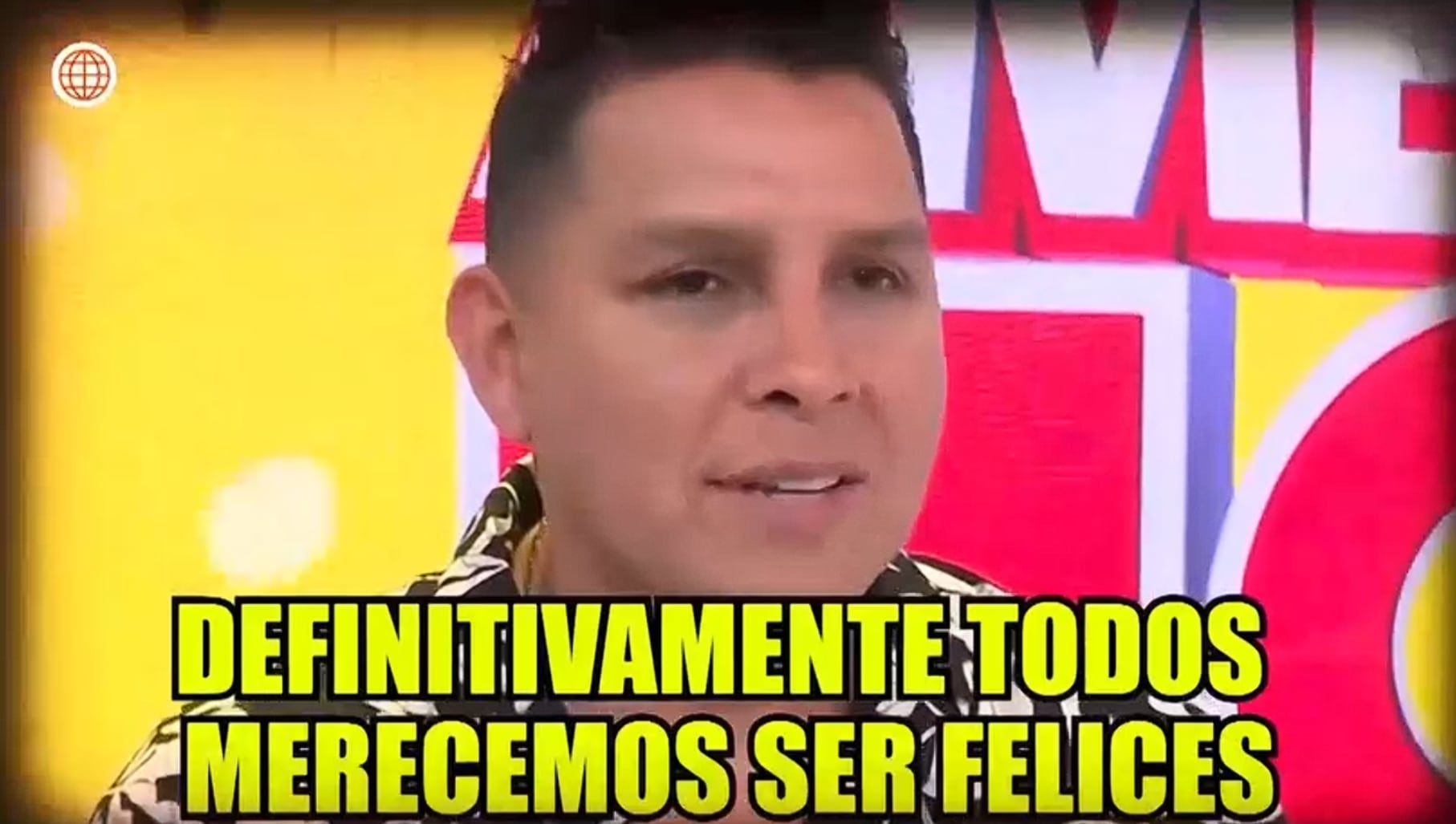 Cantante sorprendió al anunciar una posible boda en el futuro. (Foto: América TV)