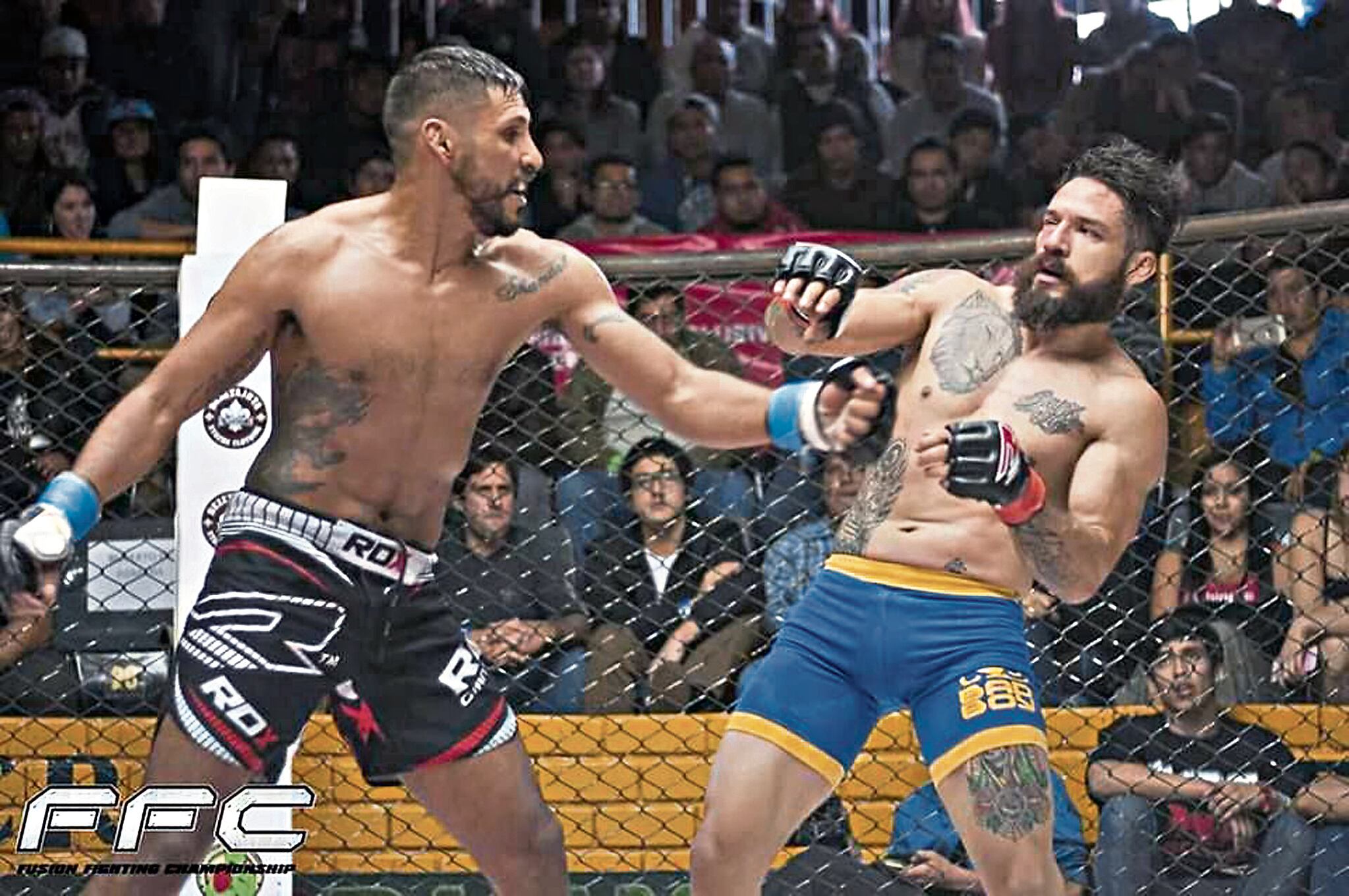 Cristiano se caracteriza por brindar espectáculo en todas sus peleas. (Foto: Difusión)