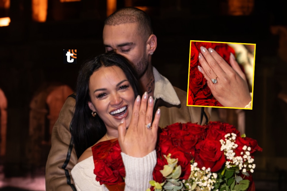 Angie Arizaga y Jota Benz se casarán tras comprometerse en Roma.