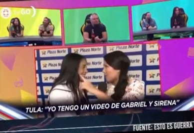 Tula Rodríguez confirma tener "video clave" de Sirena Ortiz y Gabriel Meneses.