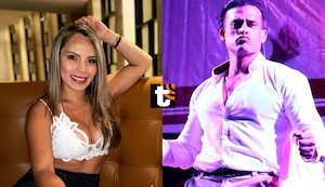 Mary Moncada revela VIDEOS donde Christian Domínguez le coquetea en pleno concierto: “Cuando te enamoras”