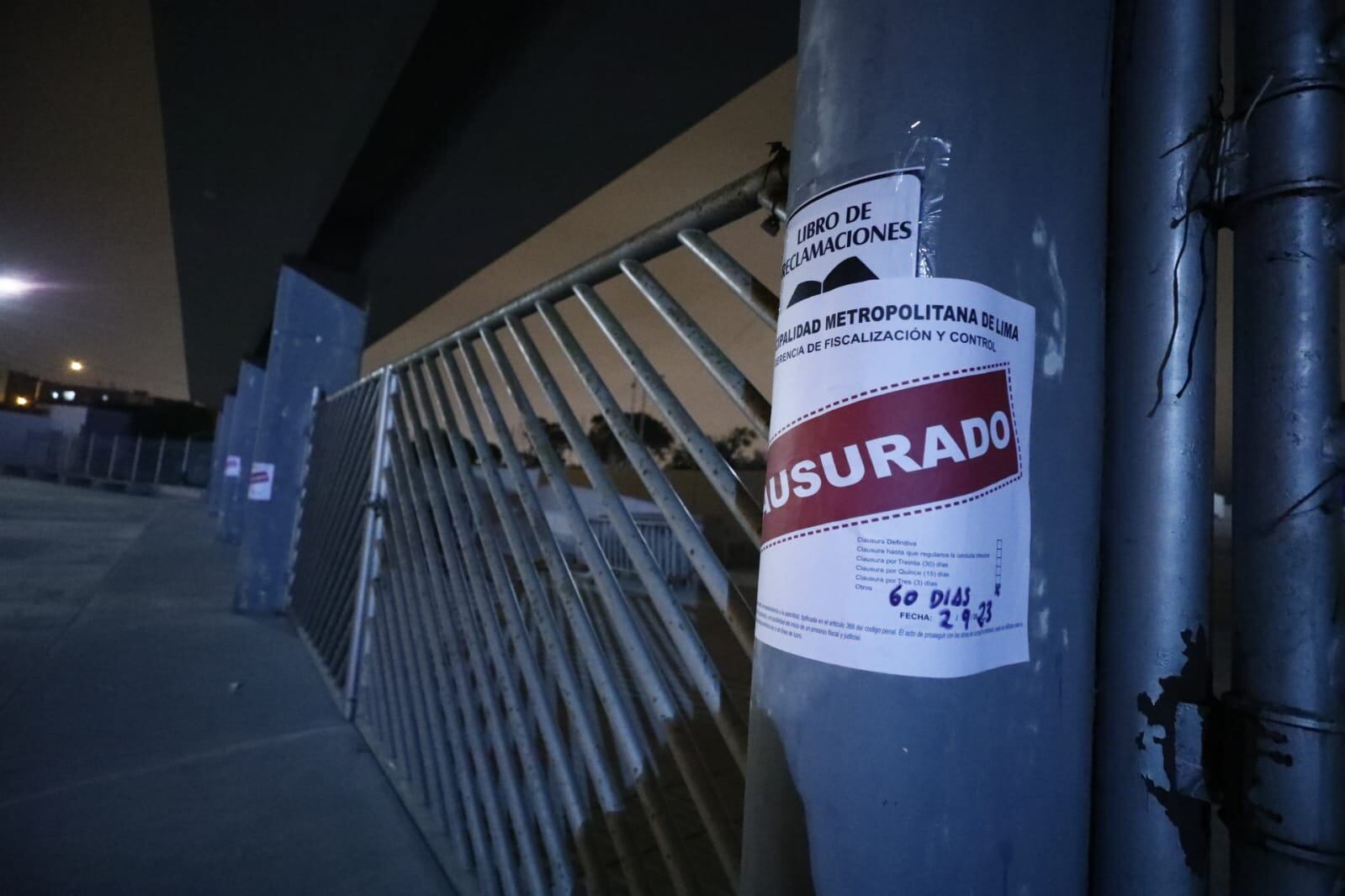 Clausura del Estadio San Marcos. (Fotos: Julio Reaño/@Photo.gec)
