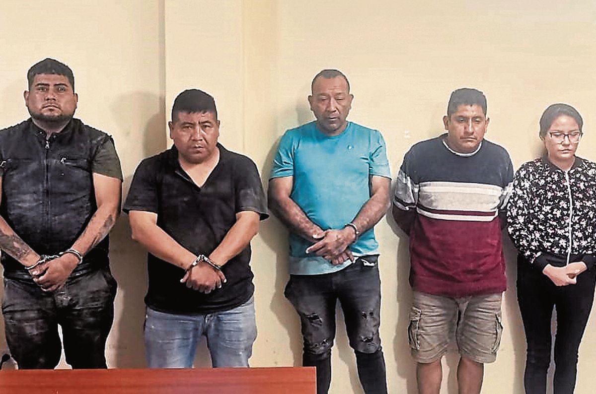 Asaltantes son capturados en Lurín