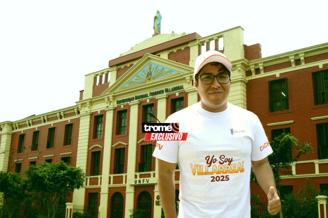 "Si es tu vocación, persiste y lo lograrás", aconseja Fabián Lázaro, primer puesto cómputo general en admisión 2025 UNFV. (Entrevista: Isabel Medina / Trome).