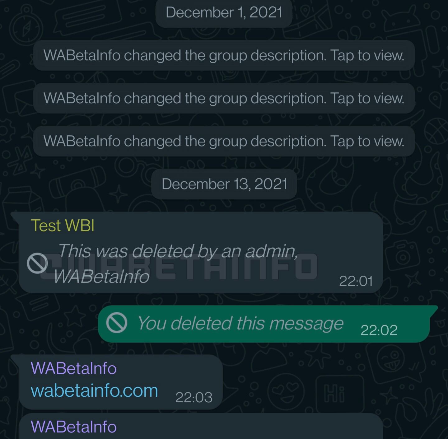Cambios en WhastApp Beta.