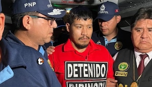 ¡'EL MONSTRUO’ YA ESTÁ EN LIMA! Cabecilla de Los Injertos del Cono Norte llegó extraditado y bajo férreo resguardo policial