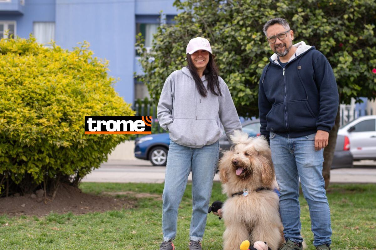 Wendy y Aldo han entrenado a perros de asistencia y rescate. Ambos se dan tiempo para crear contenido para la comunidad. Foto: Antonio Melgarejo.