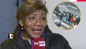 Esposa de herido en accidente en la av. Abancay rompe en llanto: “Está con el cráneo expuesto, inducido a coma”