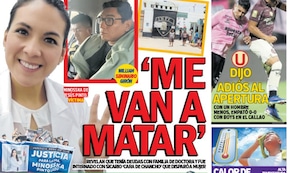 ‘ME VAN A MATAR’