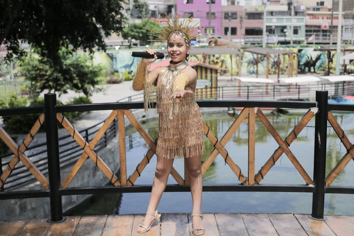 Conoce la historia de Kamila Bolívar, la 'faraonita' de la cumbia. Foto: Gerardo Marín.