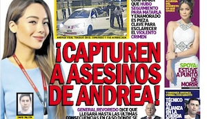 ¡CAPTUREN A ASESINOS DE ANDREA!