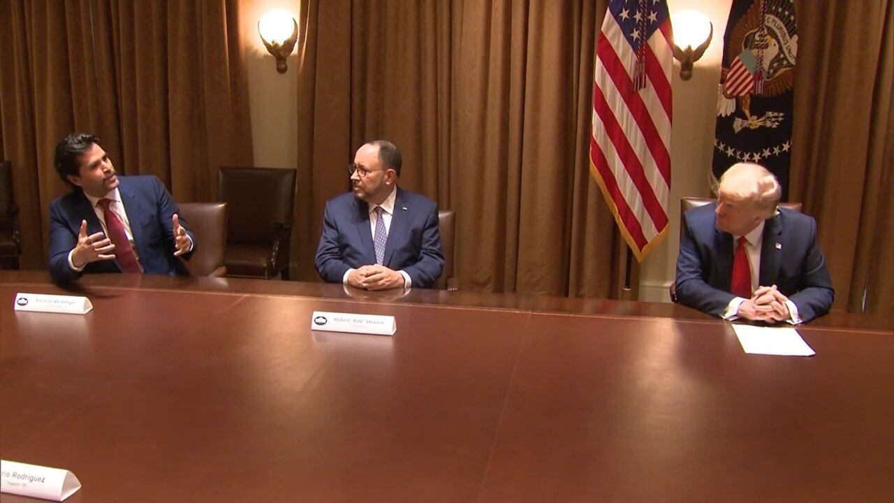 Eduardo Verástegui podría trabajar junto a Donald Trump en la Casa Blanca (Foto: Eduardo Verástegui / Twitter)