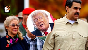 Donald Trump lanza inesperada broma sobre la captura de Maduro y su esposa: “Se fueron en un vuelo agradable, les encantó”