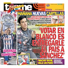 ‘VOTAR EN BLANCO ES ENTREGARLE EL PAÍS A SÁNCHEZ’