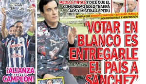 ‘VOTAR EN BLANCO ES ENTREGARLE EL PAÍS A SÁNCHEZ’